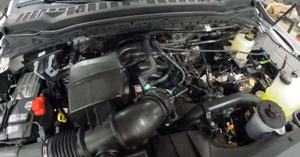 Ram 6 4 hemi vs ford 7 3 gas motor vehicle geek