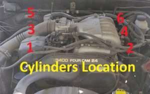 Toyota Tacoma V6 Cylinder Numbering