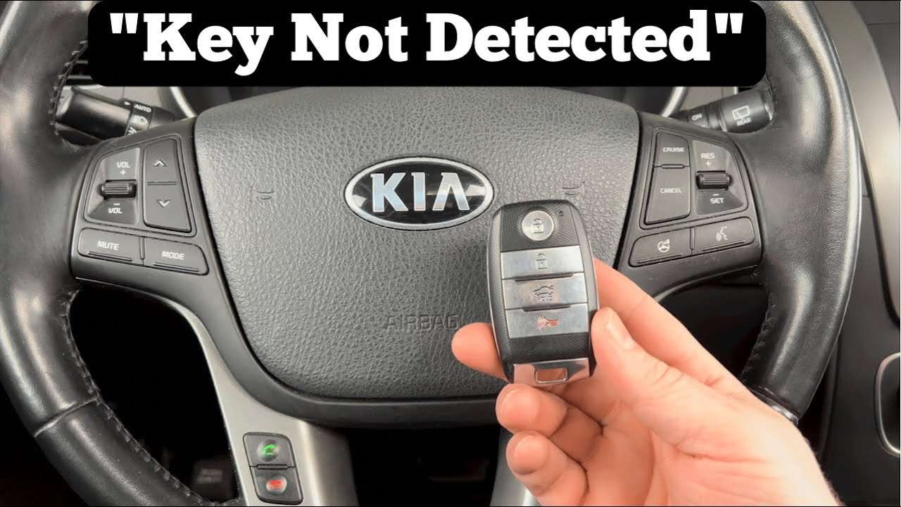 How to Start Kia Sorento Without Key Fob