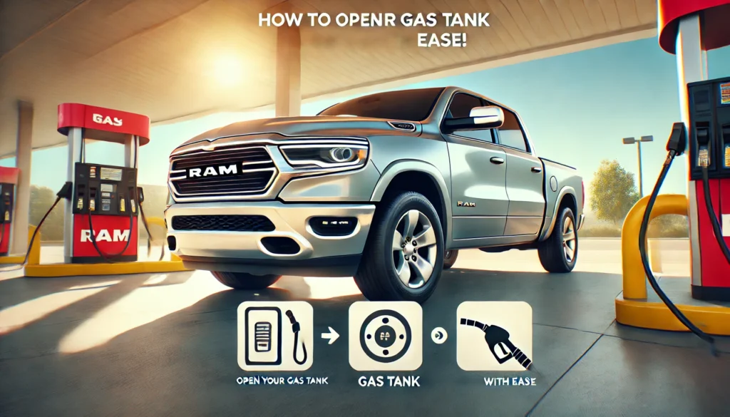 How to Open Gas Tank on Ram 1500 Quick Guide